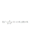 3. y' - y/(1 - x ^ 2) - 1 - x = 0 , y(0) = 0 (22 Варіант)