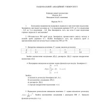 15 ВАРІАНТ. МКР-1 Кудзіновська І.П. ФТМЛ 109Б, 116, 115б (2024)