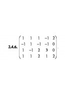 2.4.6. Знайдіть ранг матриці.