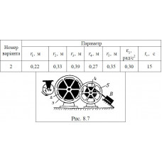 Кинематика. Задание 8.4. Вариант 27.
