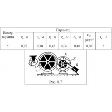 Кинематика. Задание 8.4. Вариант 57.