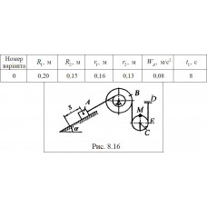 Кинематика. Задание 8.5. Вариант 06.