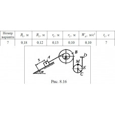 Кинематика. Задание 8.5. Вариант 76.
