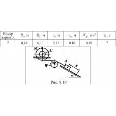 Кинематика. Задание 8.5. Вариант 79.