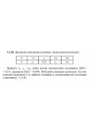 1.1.28. Дискретну випадкову величину задано рядом розподілу. Знайдіть x2, p1 і ..